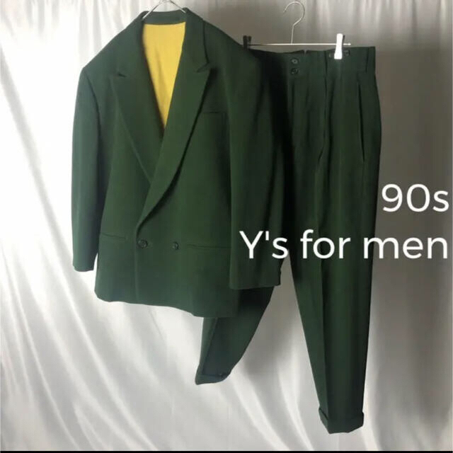 Y’a for men ダブルセットアップ