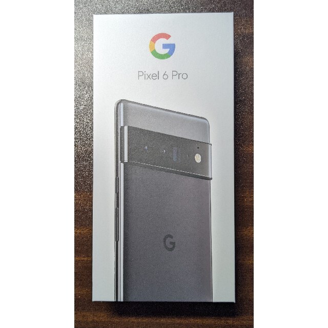 新品】Google Pixel6 pro 128gb stormyblack - スマートフォン本体