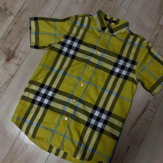 バーバリー(BURBERRY)のバーバリーチェック　半袖　シャツ　140(Tシャツ/カットソー)