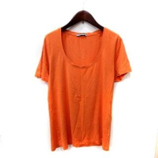 アンクライン(ANNE KLEIN)のアンクライン ANNE KLEIN Tシャツ カットソー 半袖 L オレンジ /(その他)