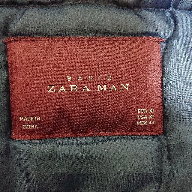 ZARA(ザラ)のザラ ZARA ザラマン モッズコート XLサイズ ファー付き 比較的キレイ メンズのジャケット/アウター(モッズコート)の商品写真