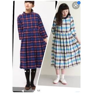 フィグロンドン(fig London)の【専用です】フィグ ロンドン  チェックワンピース(ロングワンピース/マキシワンピース)