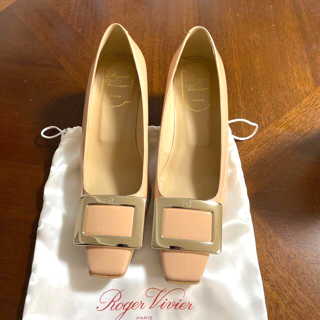 百貨店購入正規品☆ Roger vivier☆ロジェヴィヴィエ☆パンプス35.5 ...