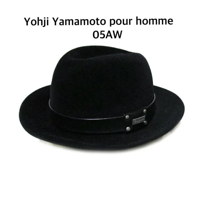Yohji Yamamoto POUR HOMME ウールハット 05AW