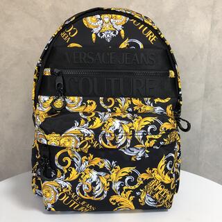 VERSACE JEANS COUTURE リュック ブラック スタッズ