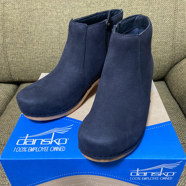 ブーツ【新品未使用】dansko ダンスコ Maria ショートブーツ　ブラック　38