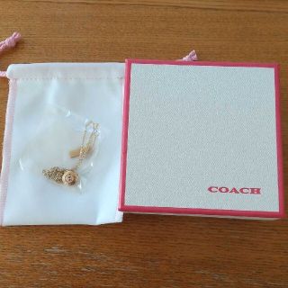 コーチ(COACH)のCOACHオープンストーン サークルネックレス(ネックレス)