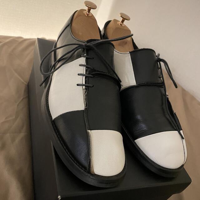 yohji yamamoto パッチワークシューズ