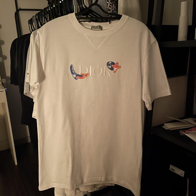 Dior KENNY SCHARF コラボ 半袖 Tシャツ Tシャツ+カットソー(半袖+袖なし)
