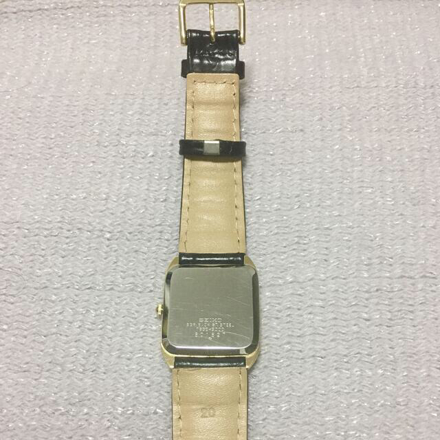 SEIKO(セイコー)の【専用】SEIKO QUARTZ 7830-5000 メンズ腕時計　ブラック メンズの時計(腕時計(アナログ))の商品写真