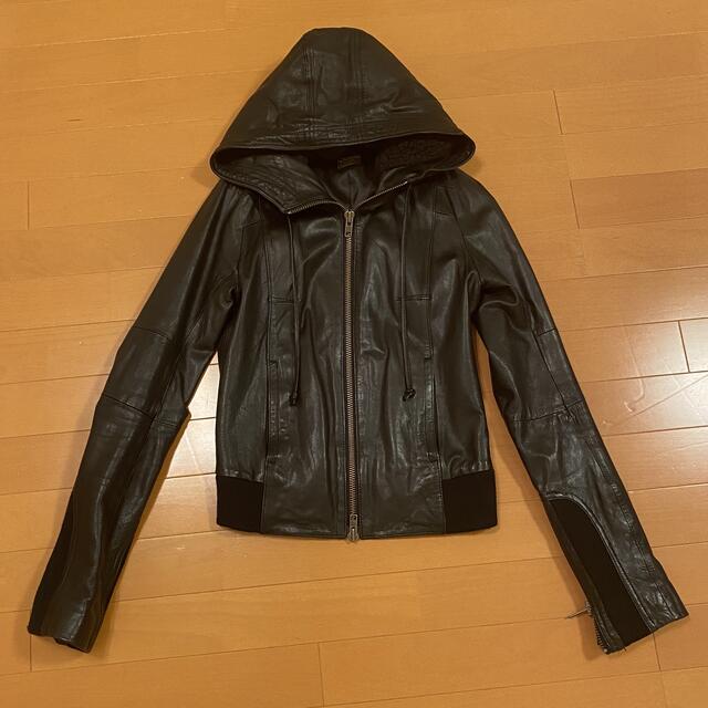 moussy(マウジー)の売り切り SALE‼️moussy ラムレザーライダース size2 レディースのジャケット/アウター(ライダースジャケット)の商品写真