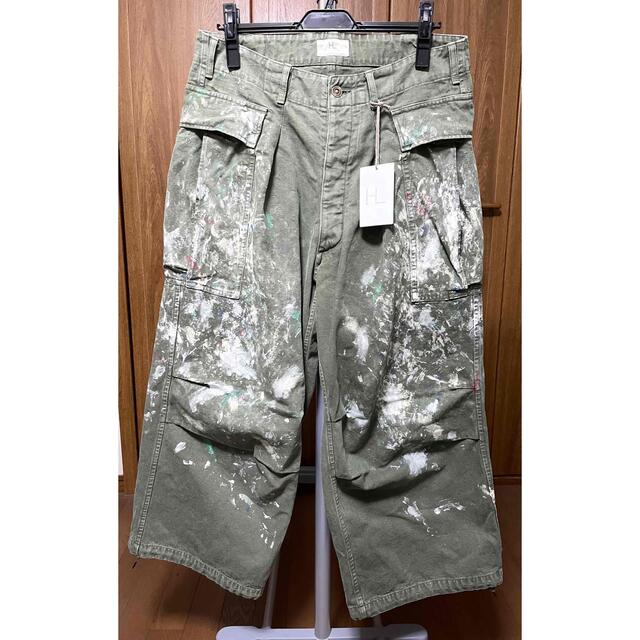 1LDK SELECT(ワンエルディーケーセレクト)のHERILL 21AW Duck Splash Cargo Pants 定価以下 メンズのパンツ(ワークパンツ/カーゴパンツ)の商品写真