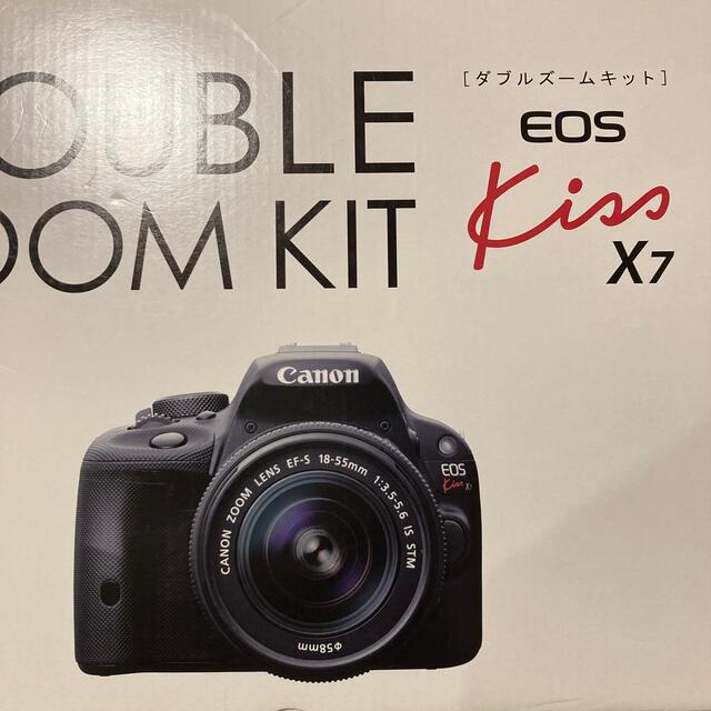 Canon EOS KISS X7 Wズームキットプリズムミラータイプ本体横幅