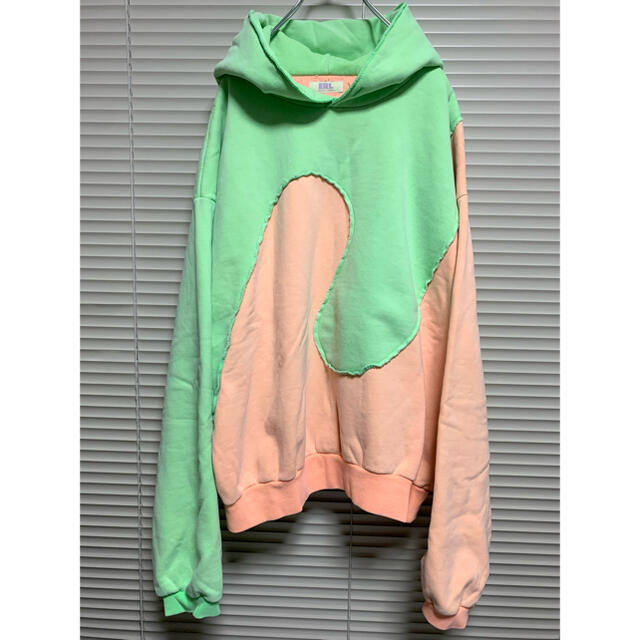 新品【 ERL 】Spiral Hoodie L フーディー パーカー - パーカー