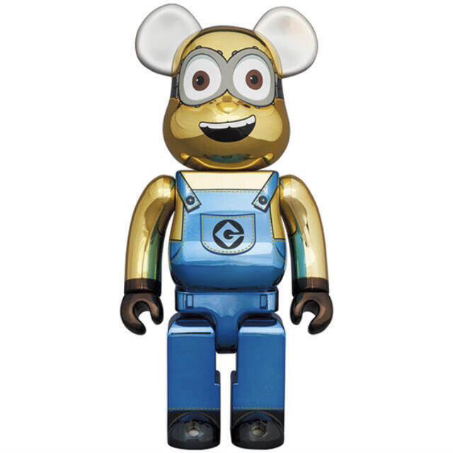 BE@RBRICK DAVE CHROME Ver. 1000%