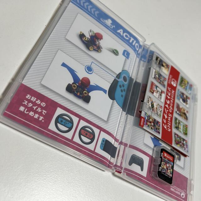 任天堂(ニンテンドウ)のマリオカート8 デラックス Switch エンタメ/ホビーのゲームソフト/ゲーム機本体(家庭用ゲームソフト)の商品写真