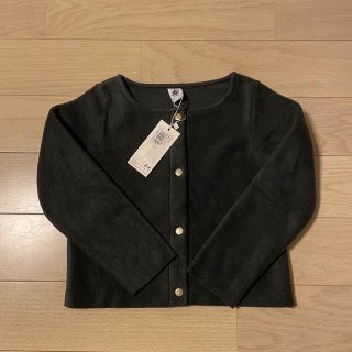 プチバトー(PETIT BATEAU)のプチバトー  ⭐︎ フリースカーディガン　未使用品　5ans(カーディガン)