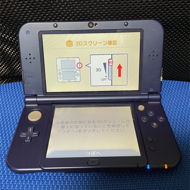 ゲームソフト/ゲーム機本体new Nintendo3DS LL メタリック　ブルー