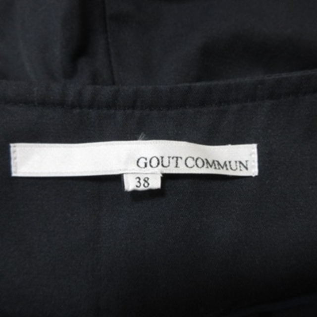 GOUT COMMUN(グーコミューン)のグーコミューン gout commun ハーフパンツ ショート 38 黒 ブラッ レディースのレディース その他(その他)の商品写真
