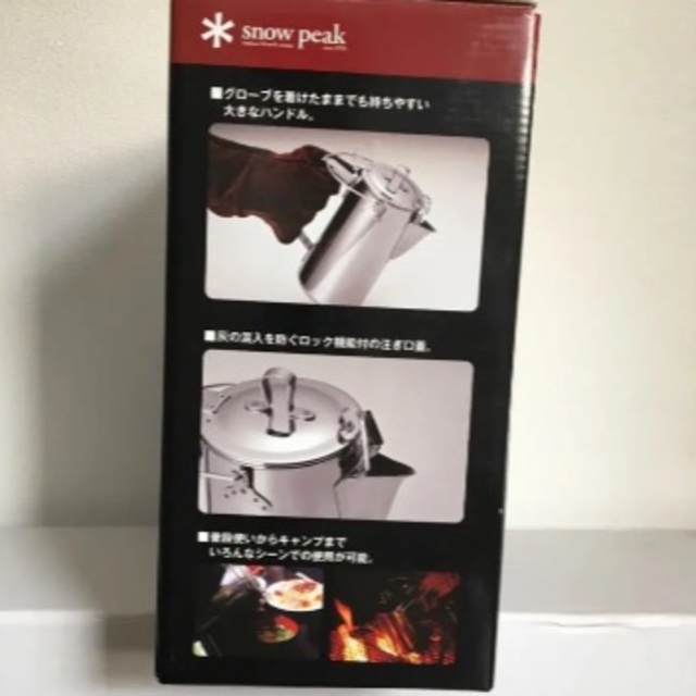 スノーピーク(snow そえ peak) クラシックケトル 1.8 スノーピーク(snow そえ peak) クラシックケトル 1.8