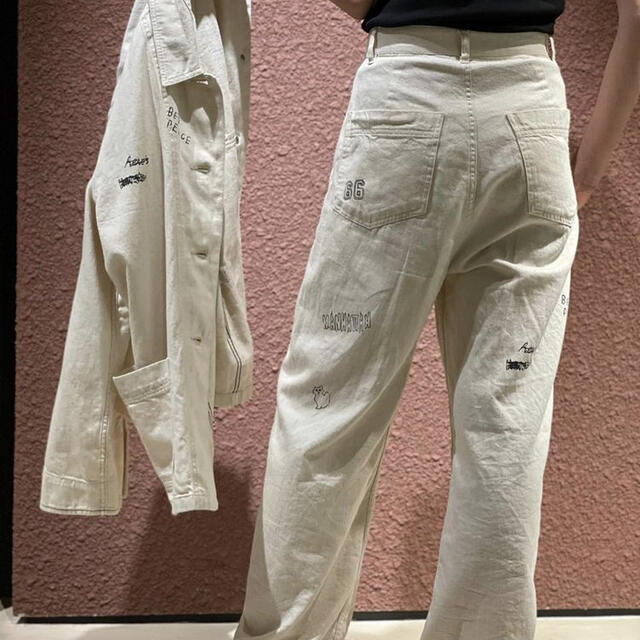 BEAUTY&YOUTH UNITED ARROWS - ROKU kurry コラボパンツ 34 デニム