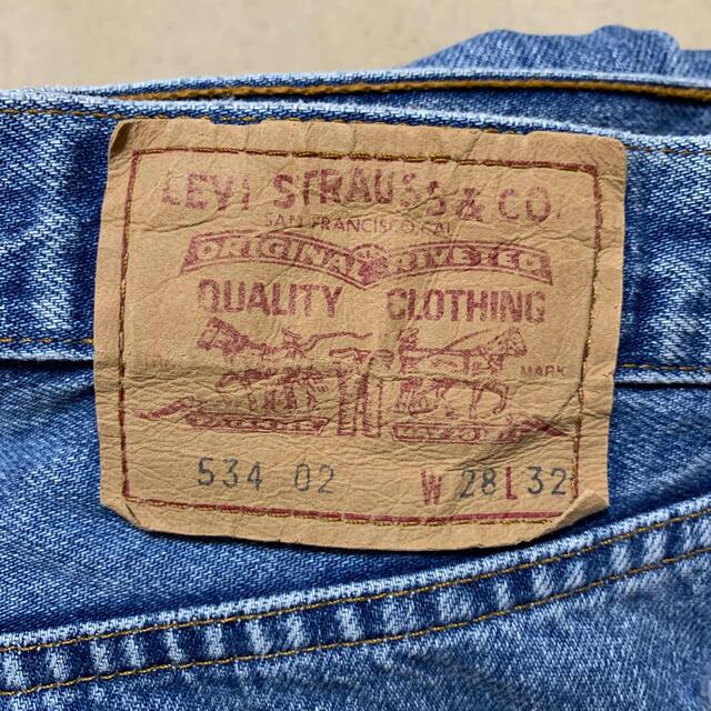 Levi's(リーバイス)の90年代 Levi's リーバイス 534 スペイン製 レディースW28 レディースのパンツ(デニム/ジーンズ)の商品写真