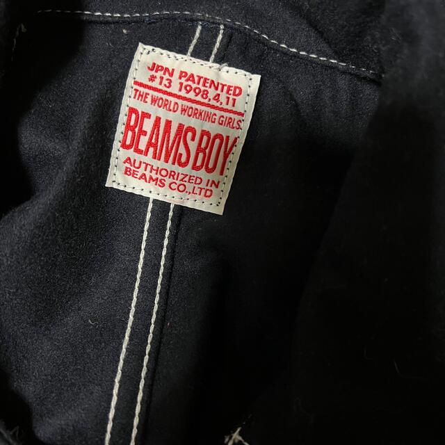 BEAMS BOY(ビームスボーイ)のBEAMS BOY ウールジャケット　XSサイズ　ネイビー　アメカジ  ビームス レディースのジャケット/アウター(その他)の商品写真