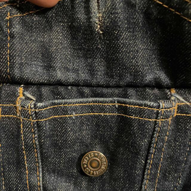 Levi's(リーバイス)のリーバイス デニムジャケット 557 557xx 濃紺 メンズのジャケット/アウター(Gジャン/デニムジャケット)の商品写真