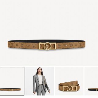 ルイヴィトン(LOUIS VUITTON)の【美品】LOUIS VUITTON ベルト(ベルト)