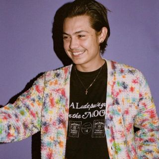 シュプリーム(Supreme)のsupreme waffle knit cardigan シュプリーム(カーディガン)