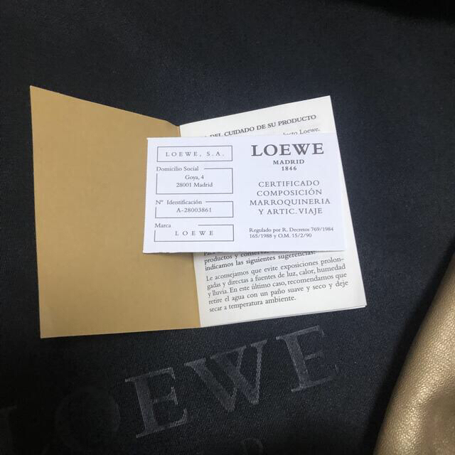 LOEWE(ロエベ)の値下げ不可 ロエベ LOEWE バッグ ナッパアイレ レディースのバッグ(ハンドバッグ)の商品写真