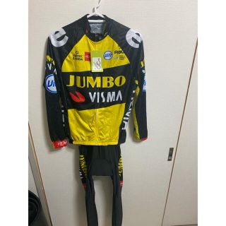 ビアンキ(Bianchi)のJUMBOチーム　サイクルジャージ　上下セット　新品　cervelo(ウエア)