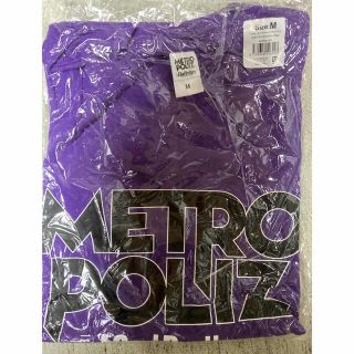 サンダイメジェイソウルブラザーズ(三代目 J Soul Brothers)のMETRO POLIZ 三代目J Soul Brothers ツアーTシャツ 紫(アイドルグッズ)