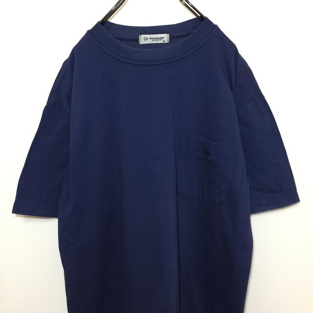 DUNLOP(ダンロップ)のDUNLOP ダンロップ 90s 半袖Tシャツ シンプルデザイン ポケット 古着 メンズのトップス(Tシャツ/カットソー(半袖/袖なし))の商品写真
