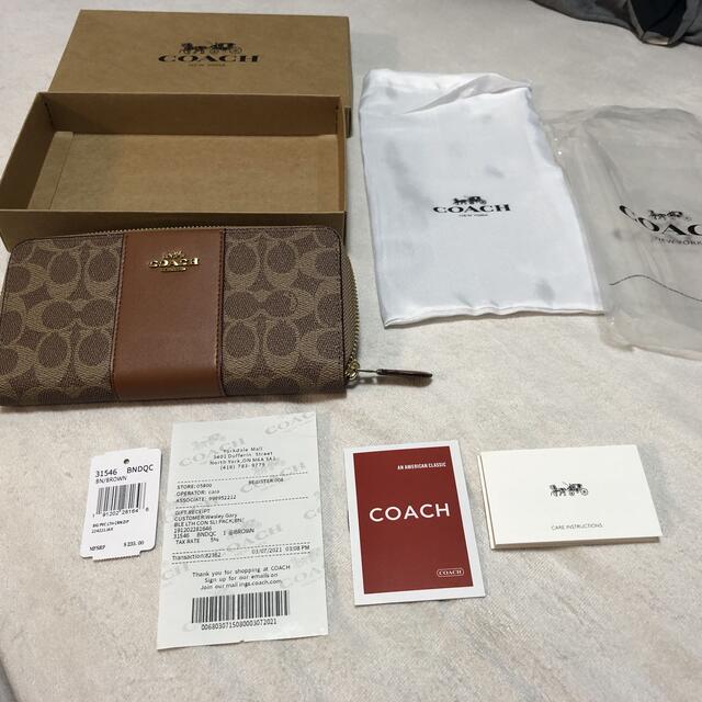 【未使用】COACH 長財布ファッション小物