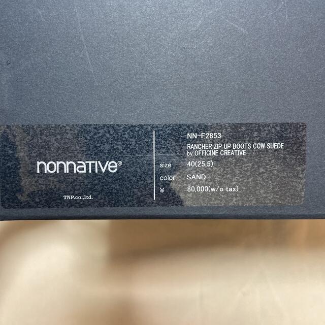 nonnative(ノンネイティブ)のnonnative NN-F2853 ブーツ スエード サイズ40 メンズの靴/シューズ(ブーツ)の商品写真