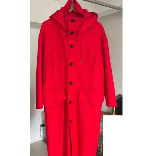 ☆1月末まで☆【完売品】smoothday UNISEX オーバーコート 赤 【福袋