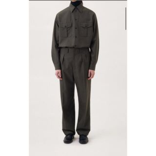 ルメール(LEMAIRE)の【2021新作】LEMAIRE 2021AW 2PLEATS PANTS(スラックス)