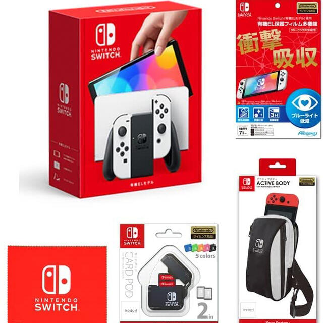 エンタメ/ホビー【新品未使用】Nintendo Switch有機EL ホワイト Amazon限定