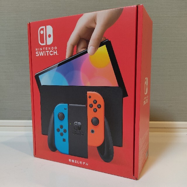 家庭用ゲーム機本体新型Nintendo Switch本体 有機ELモデル ネオンカラー