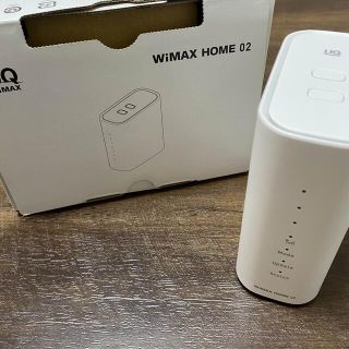 エヌイーシー(NEC)のUQ WiMAX HOME 02 ホームルーター(PC周辺機器)