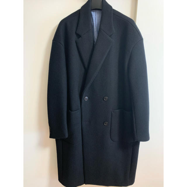 18AW MR.GENTLEMAN ツイード 千鳥格子 チェスターコート L | tspea.org