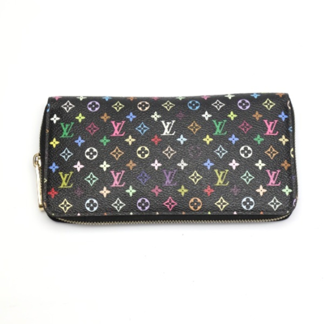 LOUIS VUITTON(ルイヴィトン)のルイヴィトン M60243 長財布 ノワール/グルナード  LOUIS VUITTON ジッピーウォレット マルチカラー レディースのファッション小物(財布)の商品写真