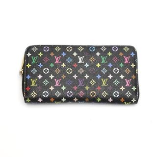 ルイヴィトン(LOUIS VUITTON)のルイヴィトン M60243 長財布 ノワール/グルナード  LOUIS VUITTON ジッピーウォレット マルチカラー(財布)