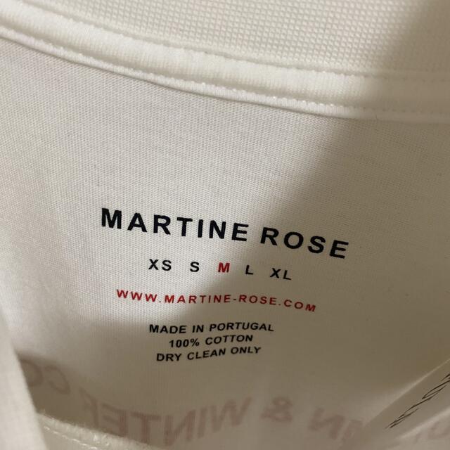 Martine Rose Tシャツ・カットソー XS 黒xピンク