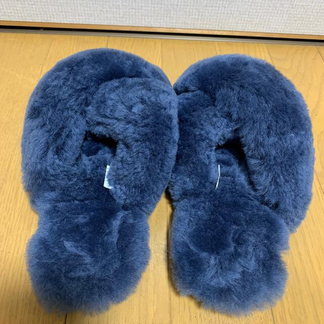 EMU(エミュー)のemu ムートンサンダル 25cm ブルー系 レディースの靴/シューズ(サンダル)の商品写真