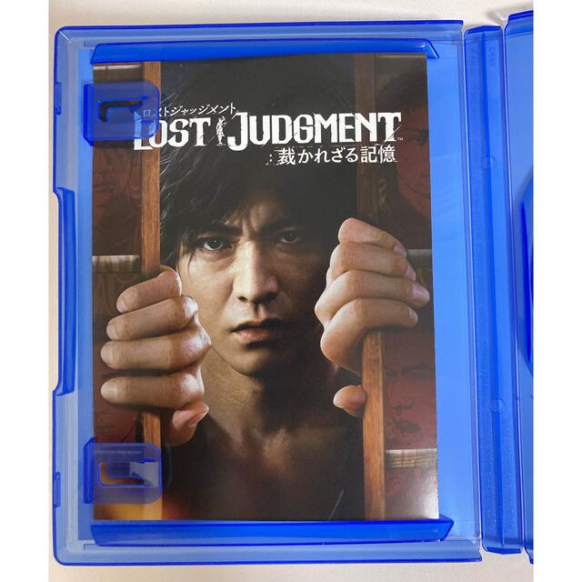 SEGA(セガ)のLOST JUDGMENT：裁かれざる記憶 PS4 エンタメ/ホビーのゲームソフト/ゲーム機本体(家庭用ゲームソフト)の商品写真