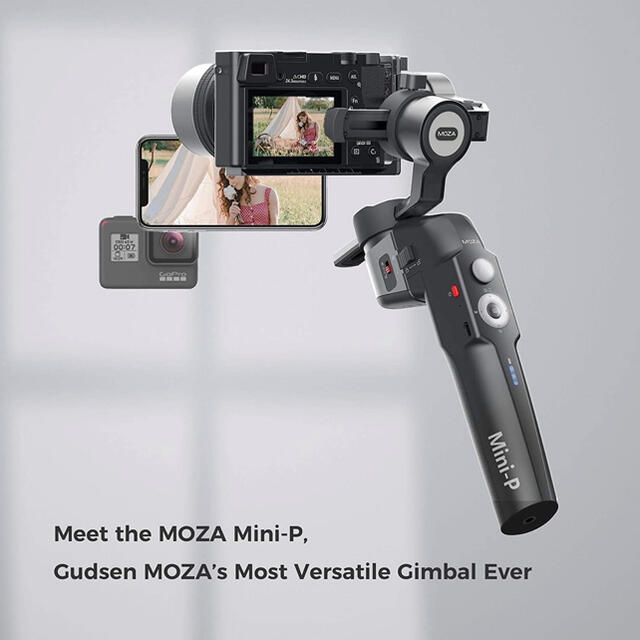 MOZA MINI-P 手持ち3軸スタビライザー ジンバル 小型ミラーレス MOZA MINI-P 手持ち3軸スタビライザー ジンバル 小型ミラーレス