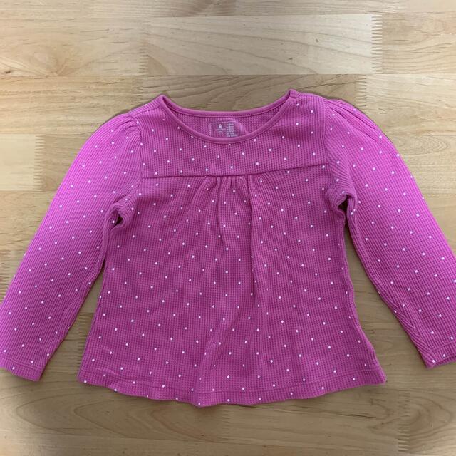 babyGAP(ベビーギャップ)のベビーギャップ　長袖肌着　100 キッズ/ベビー/マタニティのキッズ服女の子用(90cm~)(下着)の商品写真