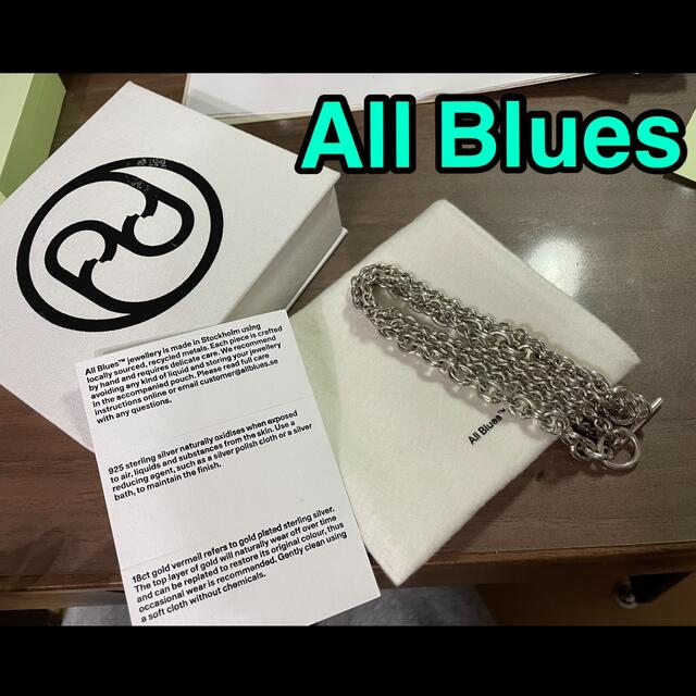 【激レア】本田翼着用　All Blues ネックレス　52cmメンズ